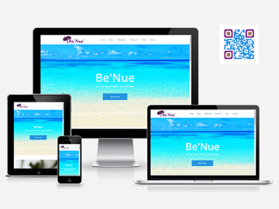 Be'Nue Products website